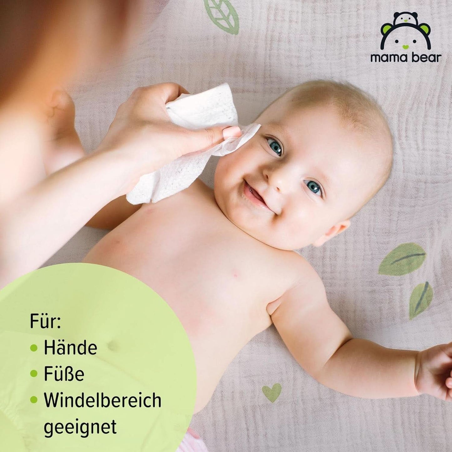 Frische Babyfeuchttücher mit Aloe Vera Mama Bear Naty Shop