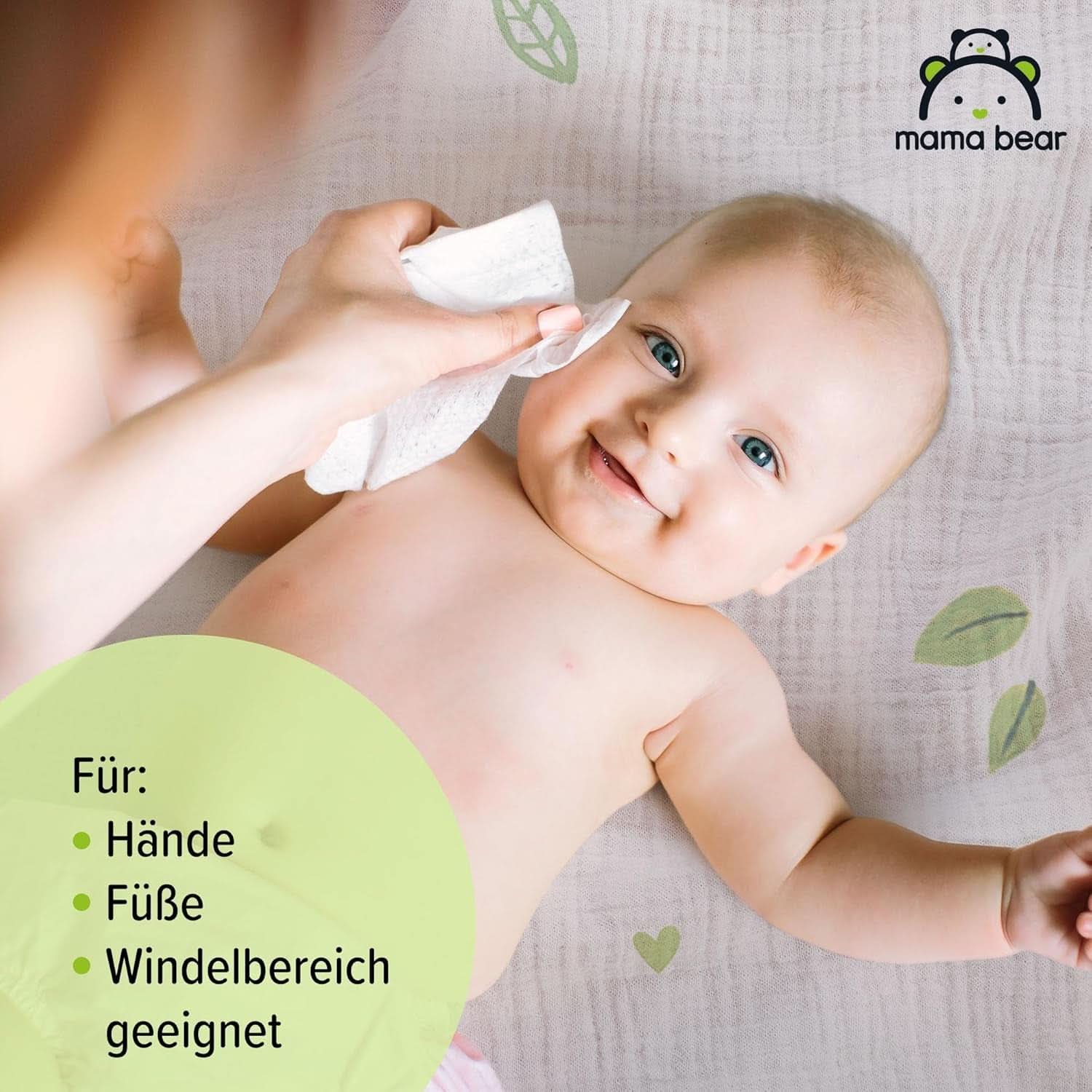 Frische Babyfeuchttücher mit Aloe Vera Mama Bear Naty Shop