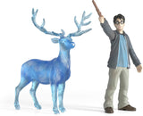 Schleich 42680 Harry Potter & Patronus, ab 6 Jahren, HARRY POTTER – Spielfigur, 16 X 11 X 18 cm Actionfiguren Naty Shop Standardtitel