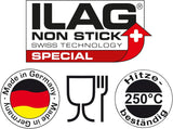 Chg 9942-04 Bratenform Mit Deckel, Antihaftbeschichte, Anthrazit-Metallic, 37 X 20 X 7 Cm Backformen und Tabletts Naty Shop