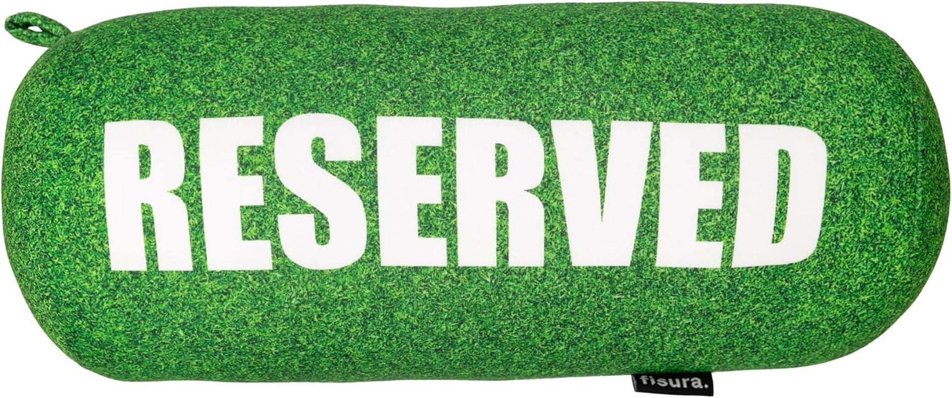 FISURA Strandkissen, Farbverlauf, 29 x 12 cm, Entspannungskissen, rosa, originelles Reisekissen, Polyester-Campingkissen, zerlegt, Naty Shop Reisekissen reserviert