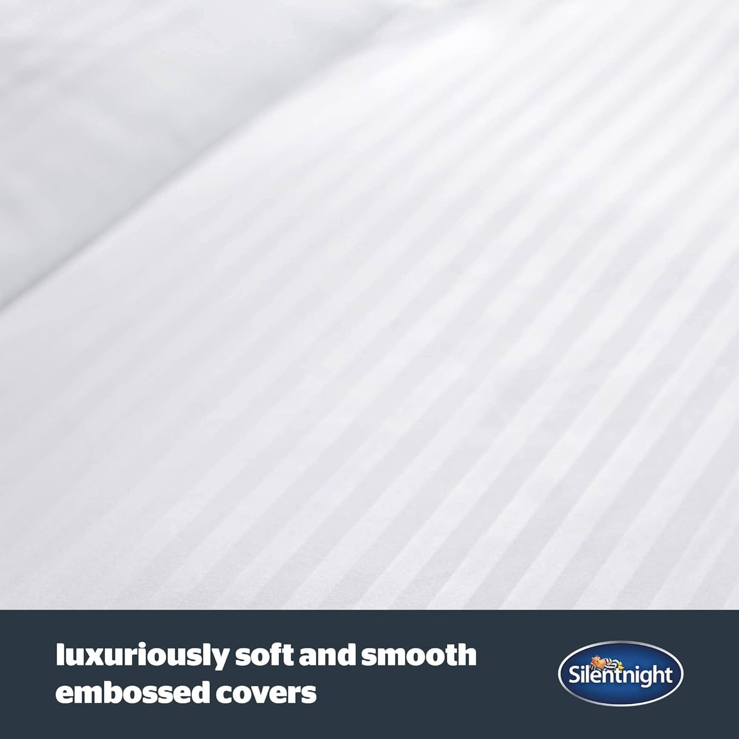 Bettdecke Silentnight Hotel Collection 10,5 Tog – Doppelbett, Polyester, weiß Bettdecken und Steppdecken Naty Shop