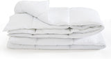 Steppdecke 220 x 240 cm Sommerdecke Oekotex 100 Mikrofaser waschbare weiße Steppdecke Steppdecken und Steppdecken Naty Shop 220 x 240 cm