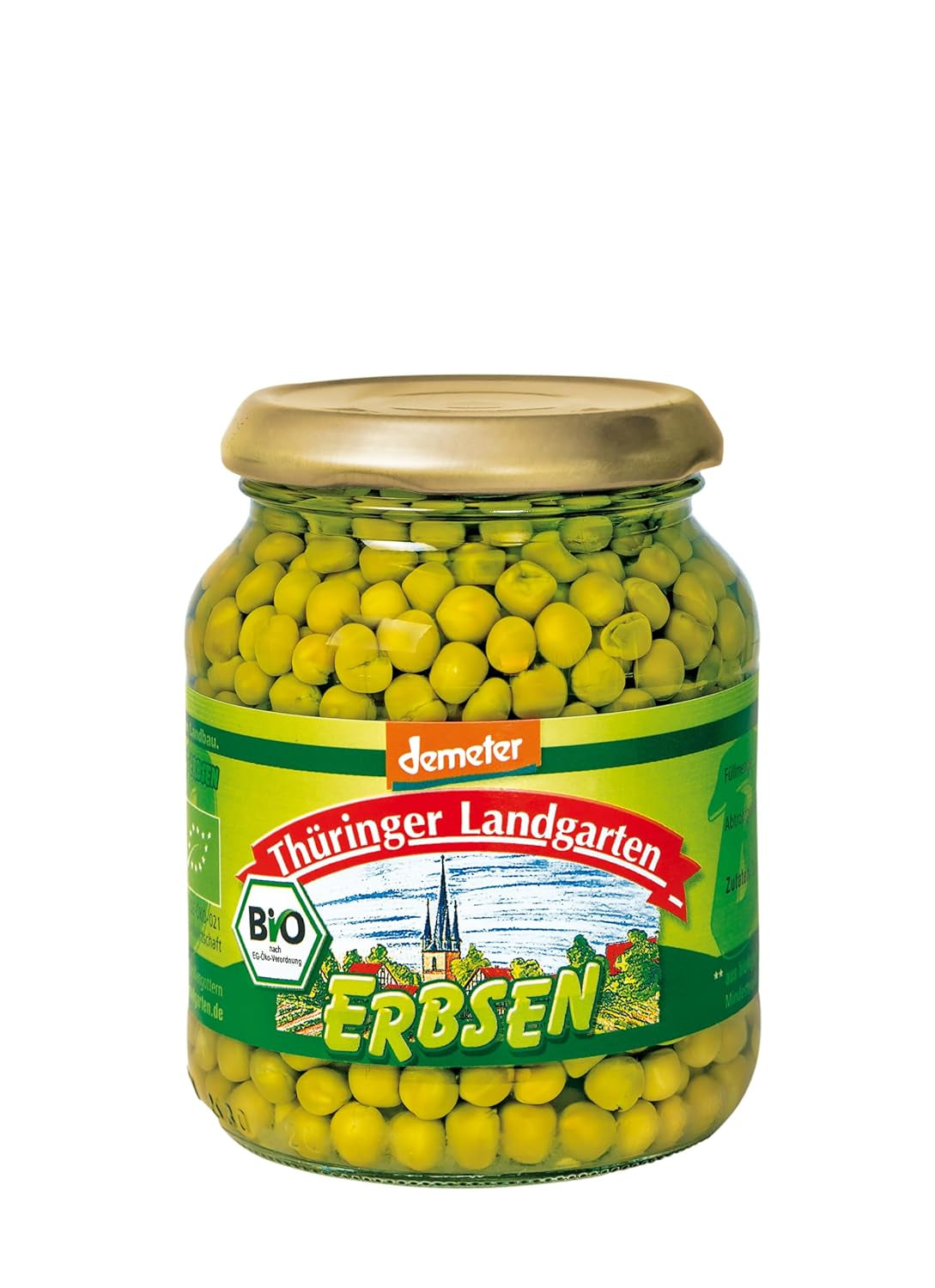 Demeter-Erbsen, 12 x 230g
