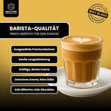 KING'S COFFEE – SPEZIALRÖSTUNG – 1 kg Barista Premium Espressobohnen – Kaffee mit niedrigem Säuregehalt – Röstung in kleinen Mengen in Italien – Die feinste Arabica-Robusta-Mischung für Vollautomaten und Siebträgermaschinen