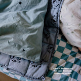 Beschwerte Babydecke | 3,5 kg | 100X150Cm | Therapiedecke | Gewichtsdecken | Schwere Decke (blaues Tigergesicht, 3,5 kg – 100 x 150 cm) BLENKZ Betten und Decken.