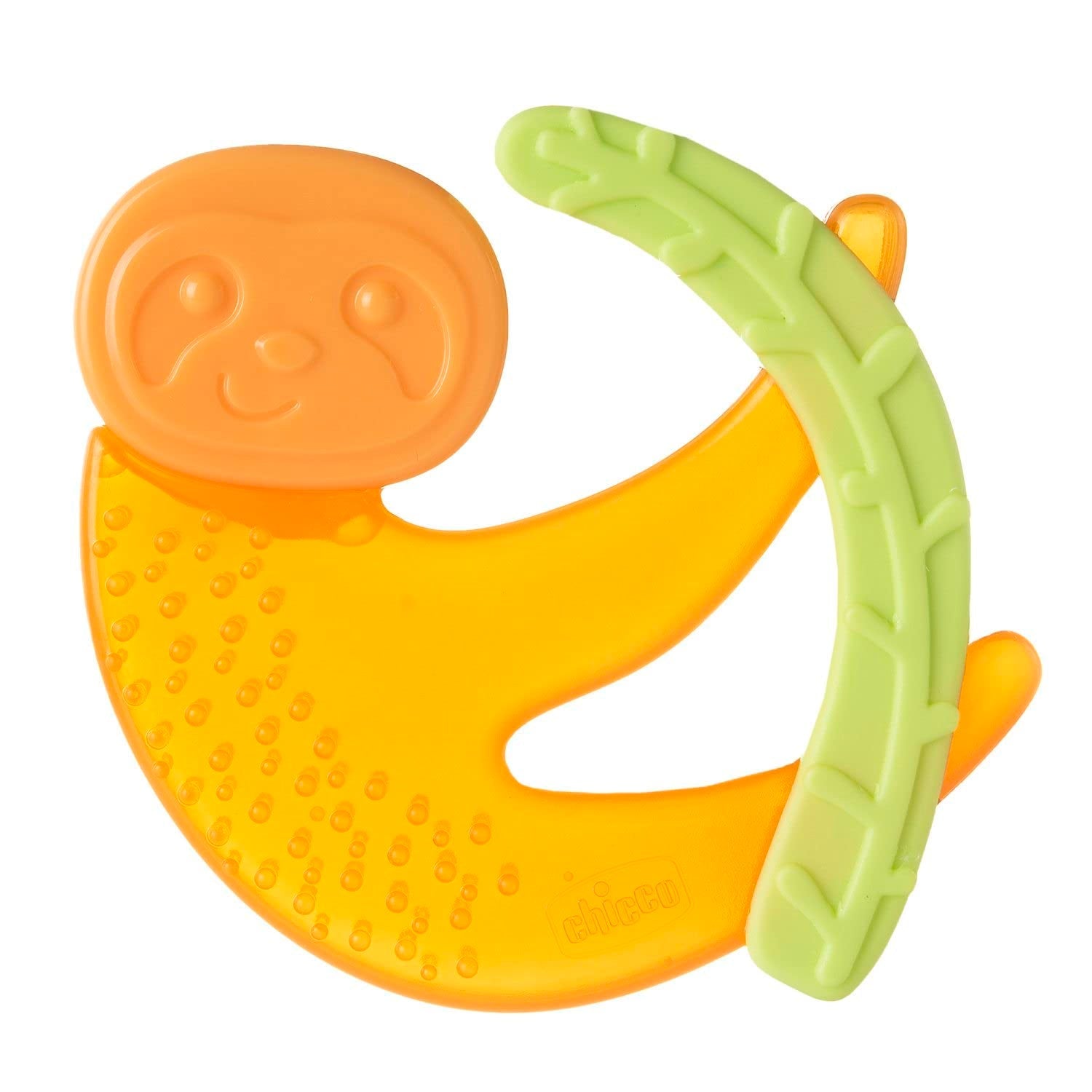 Chicco Fresh&Relax Affen- oder Faultier-Beißring, 4M+, gefüllt mit sterilem Wasser