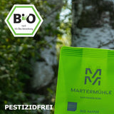 Martermühle Peru Bio Kaffeebohnen 1kg mittelkräftig I Arabica I Aroma: Milchschokolade, florale Noten, Nüsse I Ganze Bio Kaffee-Bohnen schonend geröstet, säurearm