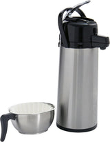 Saro Espressomaschine, inklusive Karaffe mit isolierter Edelstahlpumpe – 2,2 l – Zubereitungszeit ca. 5–6 Min. – Schutz bei Betrieb ohne Wasser – 2.069 kW – Modell THERMO 24