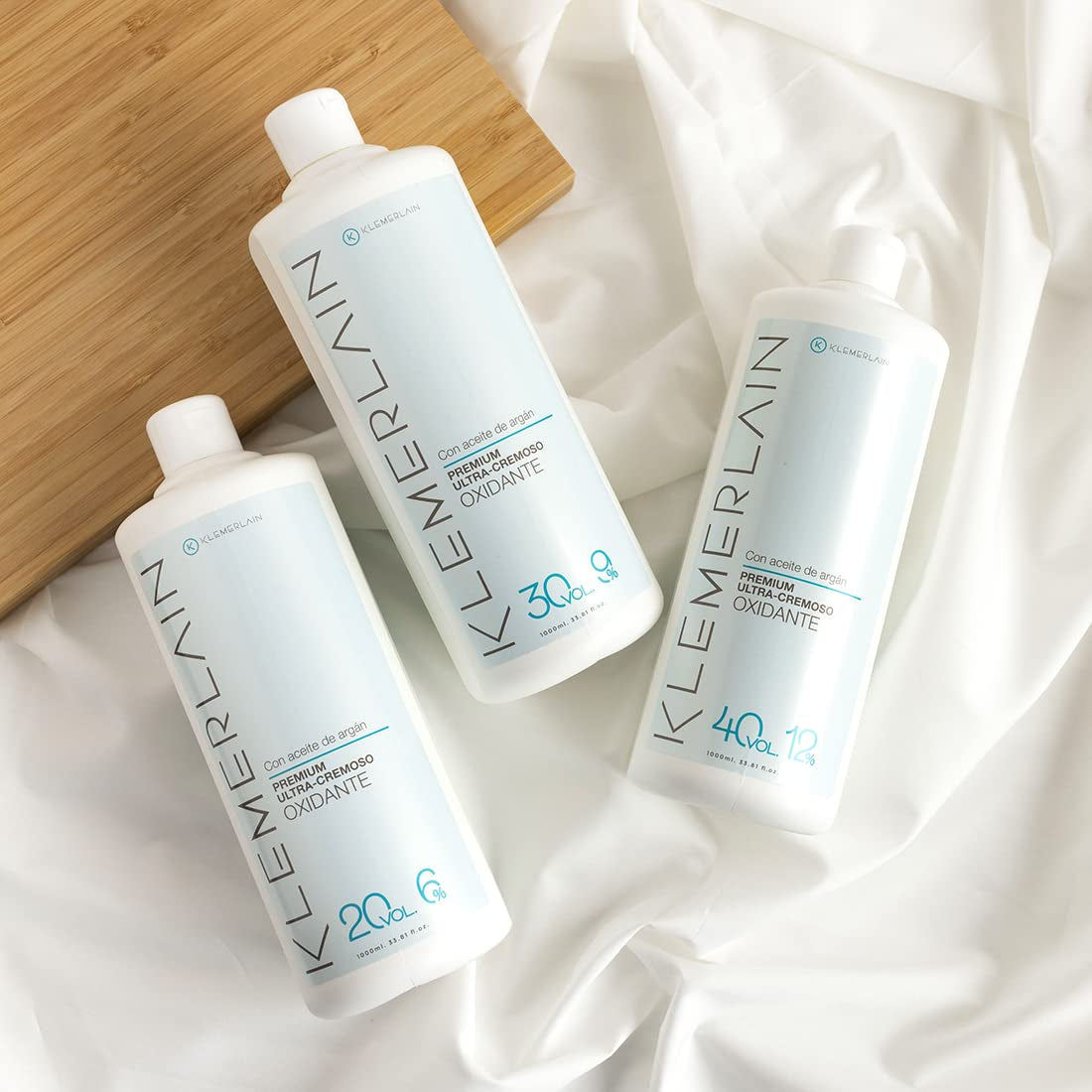 Haarcreme mit Sauerstoff. Ultra-Creme mit Oxidationsmittel für das Haar. Permanente Haarfarbe. vegan. Haarfärbemittel - 1000 ml (20 Vol., 6%) Haarfärbemittel Naty Shop