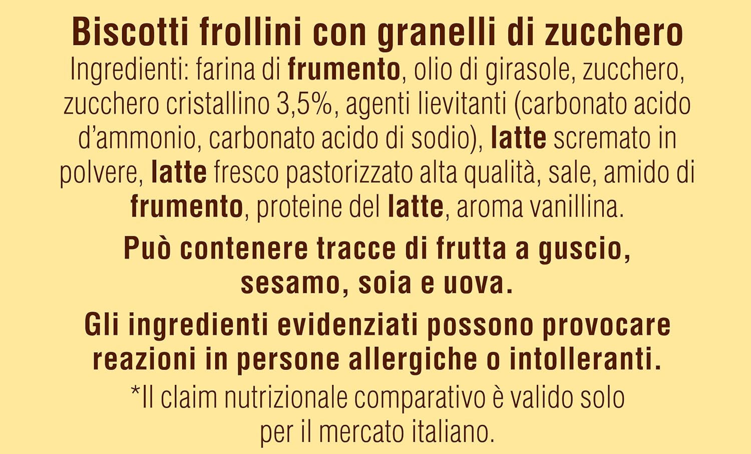 White Mill Frollini Galletti Kekse mit frischer Milch, 100 % italienisch, 350 g