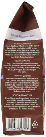 Bauck HOF Dinkelmüsli Schokozart, 425G (1Er Pack) Getreide Naty Shop