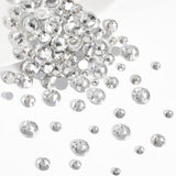 Beadsland 2500 Stück Glas Nailart Strasssteine ​​​​Kristall Flatback Edelsteine ​​​​Runde, ​​Für Handwerk Gemischt 8 Größen SS4 ~ SS30 Mit Picking Pinzette Und Stift (Kristall Weiß)