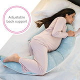 Nuvita 7100 Dreamwizard, Stillkissen, multifunktional 12 in 1 mit verstellbarer Lordosenstütze Zubehör Essen und Stillen Bebe Naty Shop