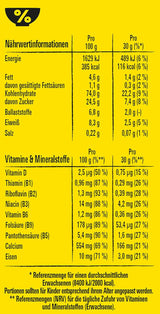 Nestlé NESQUIK Crunchy Brownie, knuspriges Frühstücksflocken mit Schokoladenstückchen und einer innovativen Form für extra Knusprigkeit, 7er-Pack (7 x 300 g)