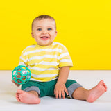Bright Starts Little Shakers 6-teiliges Geschenkset – Babyrasseln und Beißringe, BPA-frei, leicht zu fangen, Unisex für Neugeborene+