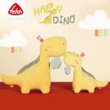 Fehn Activity Spiral Dino – Schiebe- und Zieh-Kinderwagenspielzeug – Baby-Dinosaurierspielzeug für Bett, Spielplatz, Kinderwagen und Autositz – Motorikspielzeug für Babys und Kleinkinder ab 0+ Monaten Babyspielzeug Naty Shop