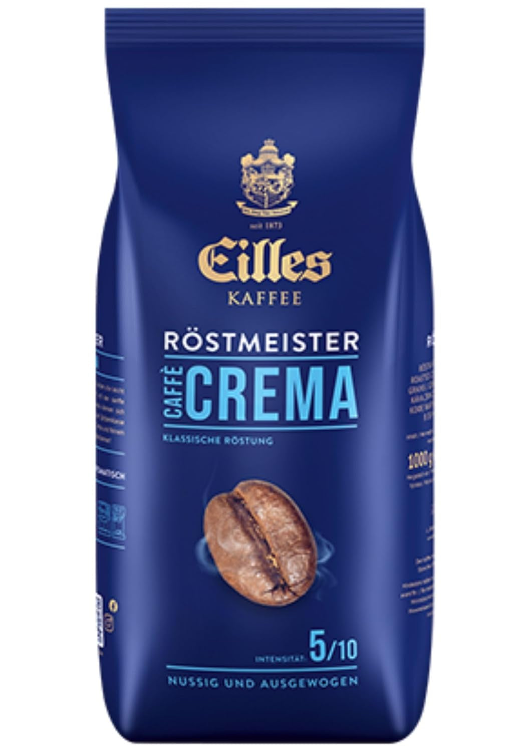 RÖSTMEISTER Caffè Crema Kaffee von Eilles, Bohnen 1000g