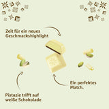 Schogetten Weiße Pistazien | Weiße Schokolade mit Pistaziencremefüllung | 100 g | Praktisch portioniert (3er-Pack)