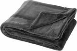Mellow-Decke, Polyester, Kunstfell, einfarbig, 150 cm x 200 cm, Leinengröße. Steppdecken und Steppdecken im Naty Shop