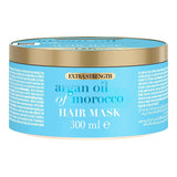 OGX Extra Strength Hydrate & Revive + Argan Oil of Morocco Haarmaske (300 ml), luxuriöse Haarmaske mit reichhaltigem Arganöl und Seidenproteinen. Naty Shop Haarmaske Ogx Argan Oil Of Morocco Haarmaske