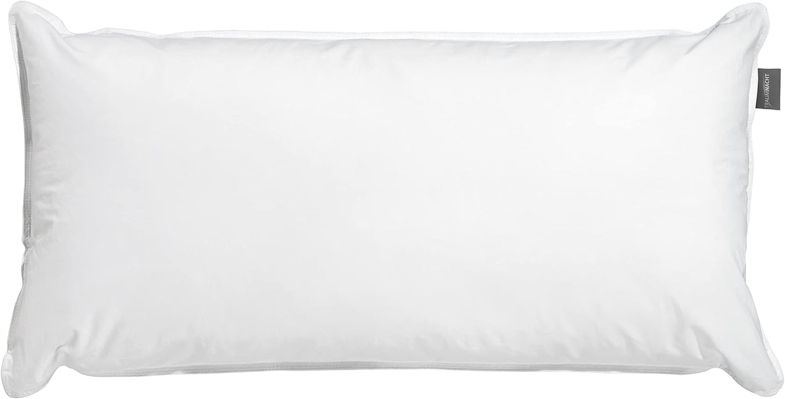 Traumnacht Orthopädisches Wasserkissen mit einstellbarer Füllmenge, Bezug aus 100 % Baumwolle, 40 x 80 cm, entwickelt in Deutschland – hergestellt in der EU, weiß, 1 Stück (1 Packung) Naty Shop Standardkissen 40 x 80