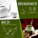 VITSTORM® Slim Tea Kardamom – BIO Yerba Mate Tee – Entgiftungs- und Diuretika-Tee – 100 g
