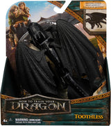 Dreamworks „Drachenzähmen leicht gemacht“, 22 cm lange Grundfigur „Drache ohne Zahn“, Spielzeug für Kinder ab 4 Jahren, Actionfiguren, Naty Shop