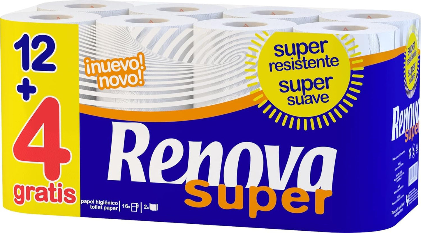 Toilettenpapier Renova Super, 48 Rollen