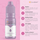 Goodbake Pastel Lilac Lebensmittelfarbe (11 ml) – hochdosierte Lebensmittelfarbe – zum Färben von Kuchen, Fondant, Buttercreme, Macarons, Getränken, Schleim und vielen anderen Gegenständen. 100 % vegan