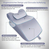 Lesekissen für Bett und Sofa, Federkissen, Bettkissen aus Memory-Schaum, Seitenschläferkissen, ergonomisches Rückenstützkissen zum Lesen und Fernsehen