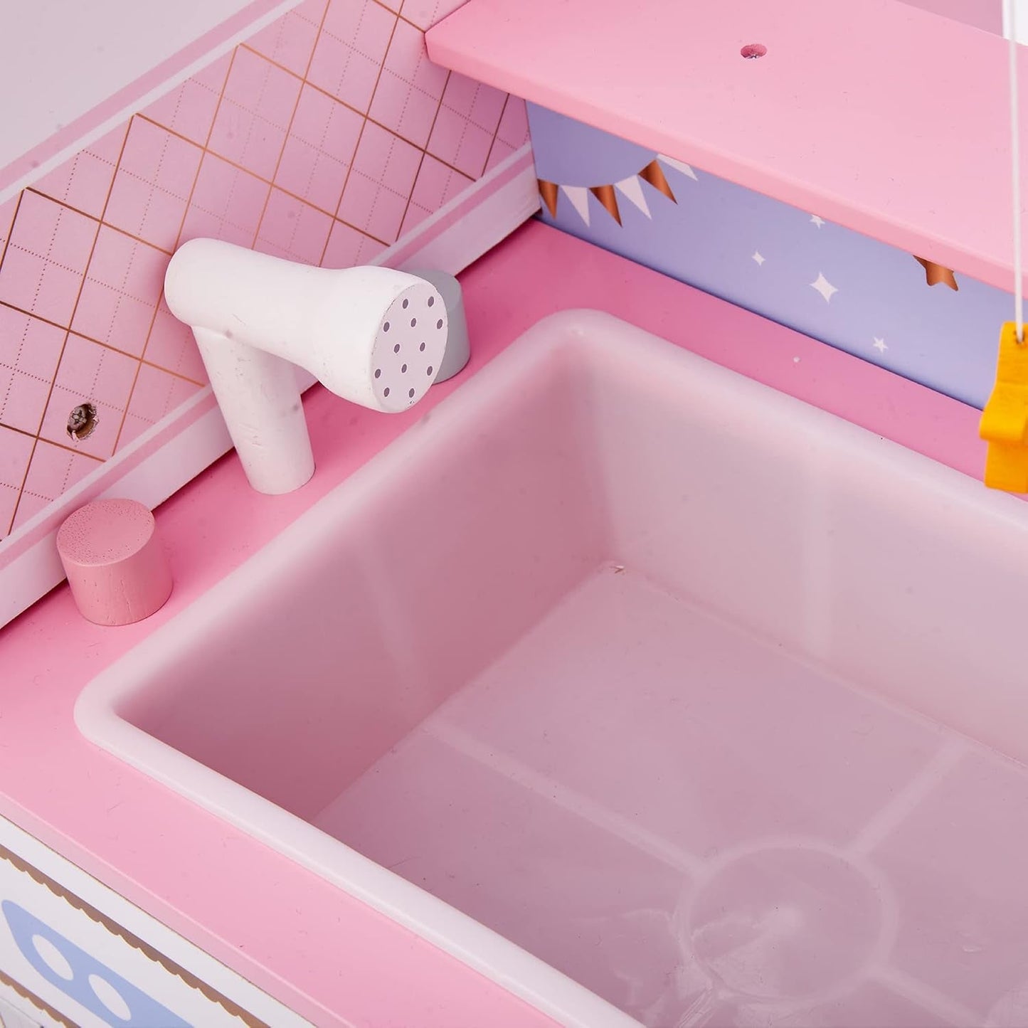 Olivia's Little World Teamson Kids Holzpuppen, 45 cm, doppelseitig, für Kinder TD-11460W