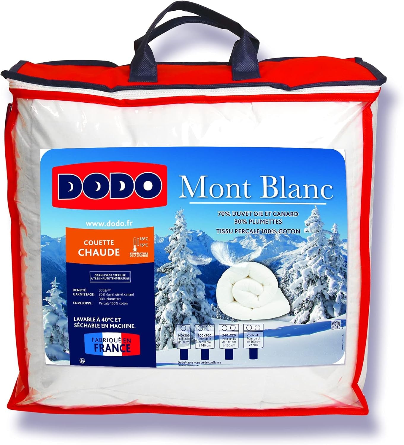 DODO Bettbezug, Baumwolle, weiß, 140/200 Steppdecken und Steppdecken Naty Shop