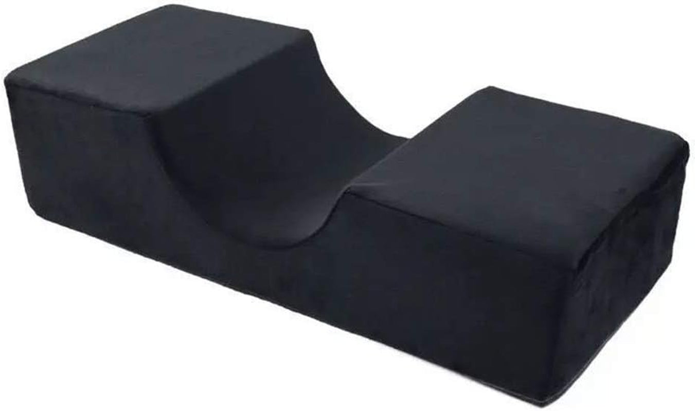 Whiteswan Wimpernverlängerung, ergonomische gebogene Memory-Schaum-Unterstützung, Wohnzimmerkissen, Nackenwimpern, Schönheits-Make-up-Kissen, Schlafkissen, Nackenstütze, zervikale orthopädische Kissen, Naty Shop Standardtitel