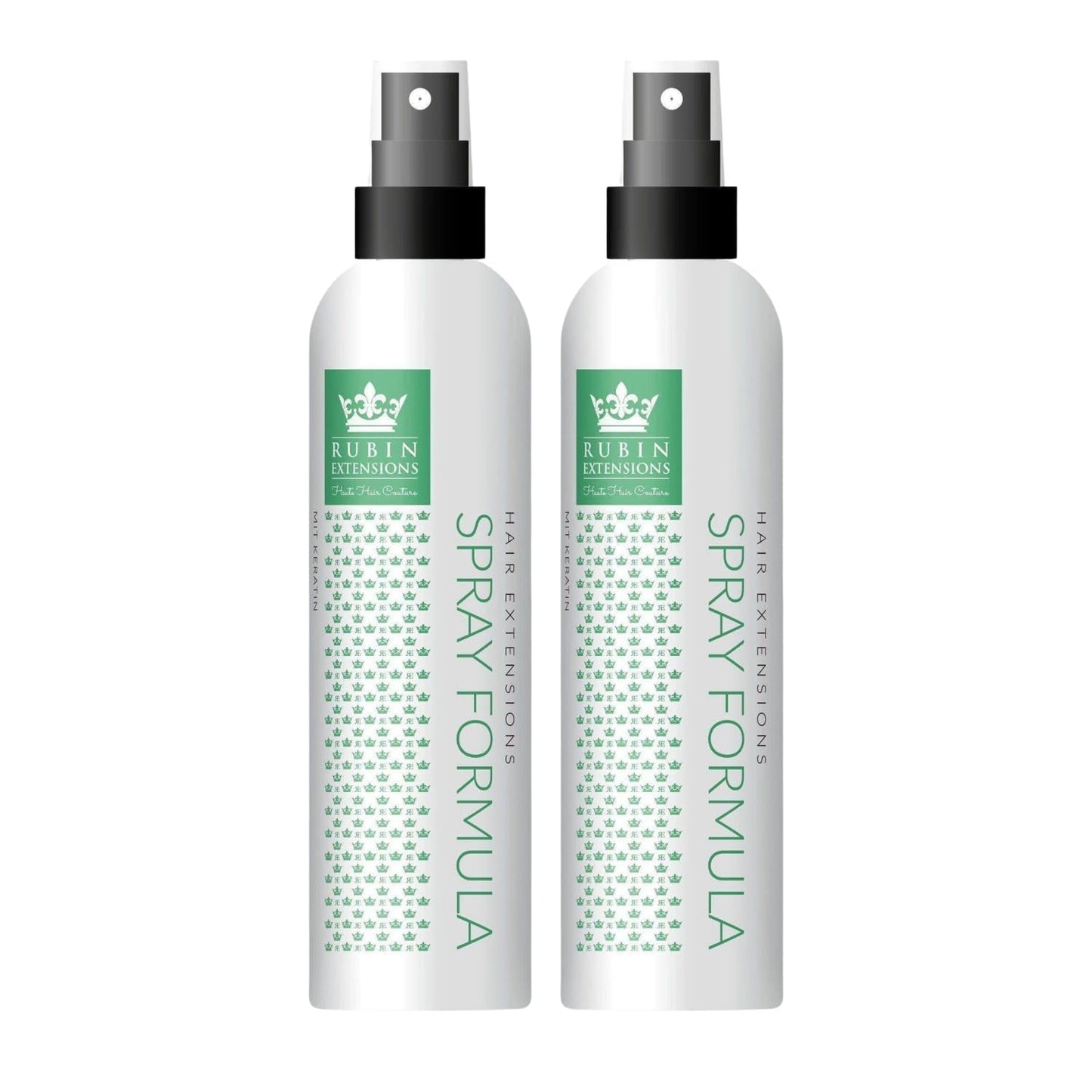 2-Phasen-Spray zur Pflege von Echthaarverlängerungen | hochkonzentriertes Keratin, Kollagen und B5 | Schutz und Glanz für Echthaar-Tape-Extensions | ideal für Echthaarverlängerungen und Echthaarzöpfe | 2er-Pack Haarentwirrungsprodukte Naty Shop 200 ml (2er-Pack)