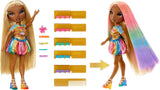 Rainbow High Haarkreide- und Styling-Puppe – Meline – 28 cm große waschbare Haarkreidepuppe in Regenbogen- und Goldtönen, zum Färben, Stylen, Spielen, Ausspülen und Wiederholen, für Kinder im Alter von 4–12 Jahren