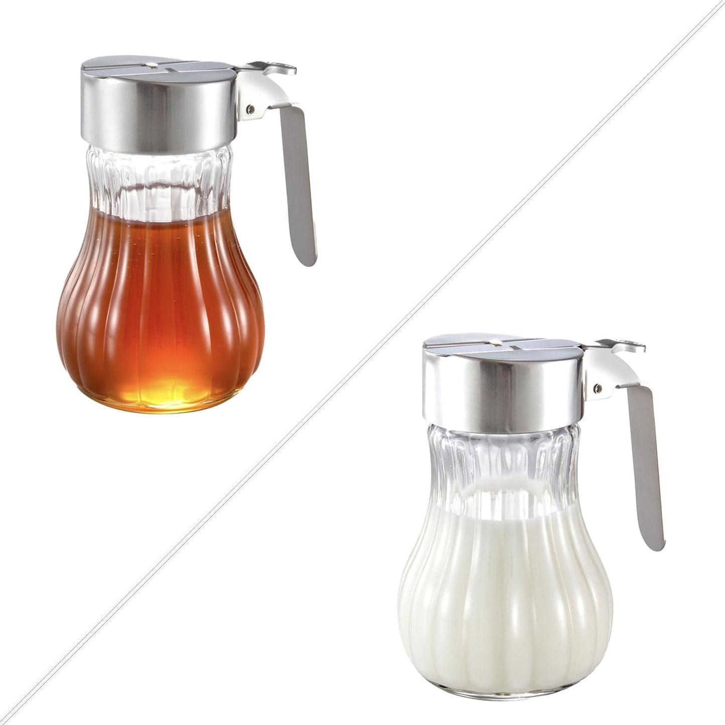 Tescoma CLASSIC 250 ml Sahne-/Honigbecher, Edelstahl und robustes Glas, ideal für Zuhause und Gastronomie, langlebig und funktional