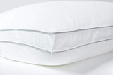 Kissen, Baumwolle, Perkal, 50 x 70 cm, feine Verarbeitung, Komfort, Perkal, 100 % Baumwolle, hohe Qualität, weich, hergestellt in Frankreich, Weiß 73130220 Naty Shop Standard-Kissen