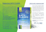 MRS 100 % natürliche Magnesiumchlorid-Flocken – ideales Badesalz für ein Fußbad, Vollbad und gegen Magnesiummangel – 4 kg Dusche und Bad Naty Shop