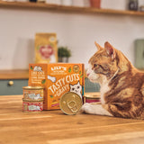 Lily's Kitchen Nassfutter für ausgewachsene Katzen, hergestellt aus natürlichen Zutaten, köstliche Stücke in Soße, Mehrfachpackung, 8 Boxen x 85 g