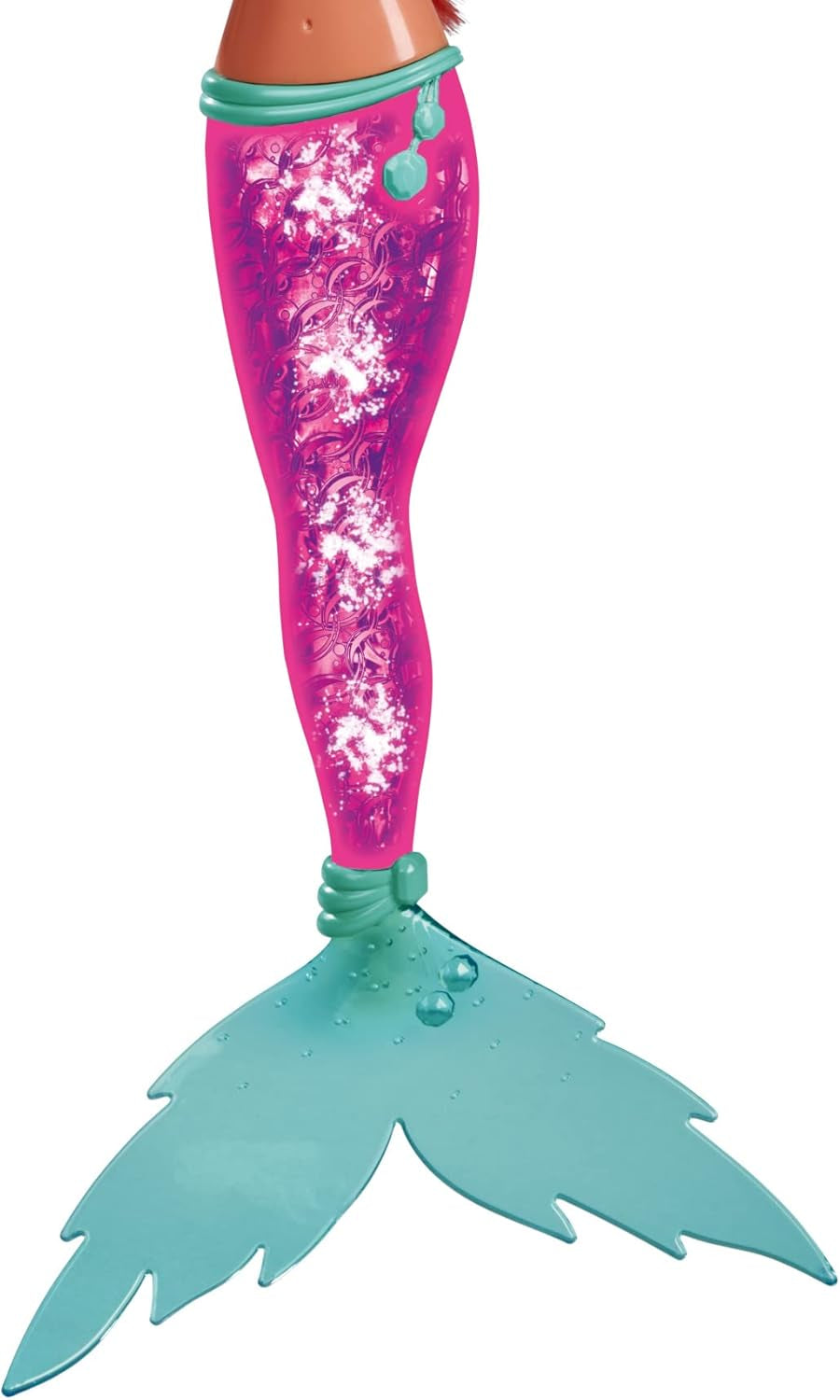 Simba 105733656 – Steffi Love funkelnde Meerjungfrau-Puppe (39 cm) – leuchtende Meerjungfrau, farbwechselnder, leuchtender Regenbogen, wasserfestes Spielzeug für Kinder ab 3 Jahren