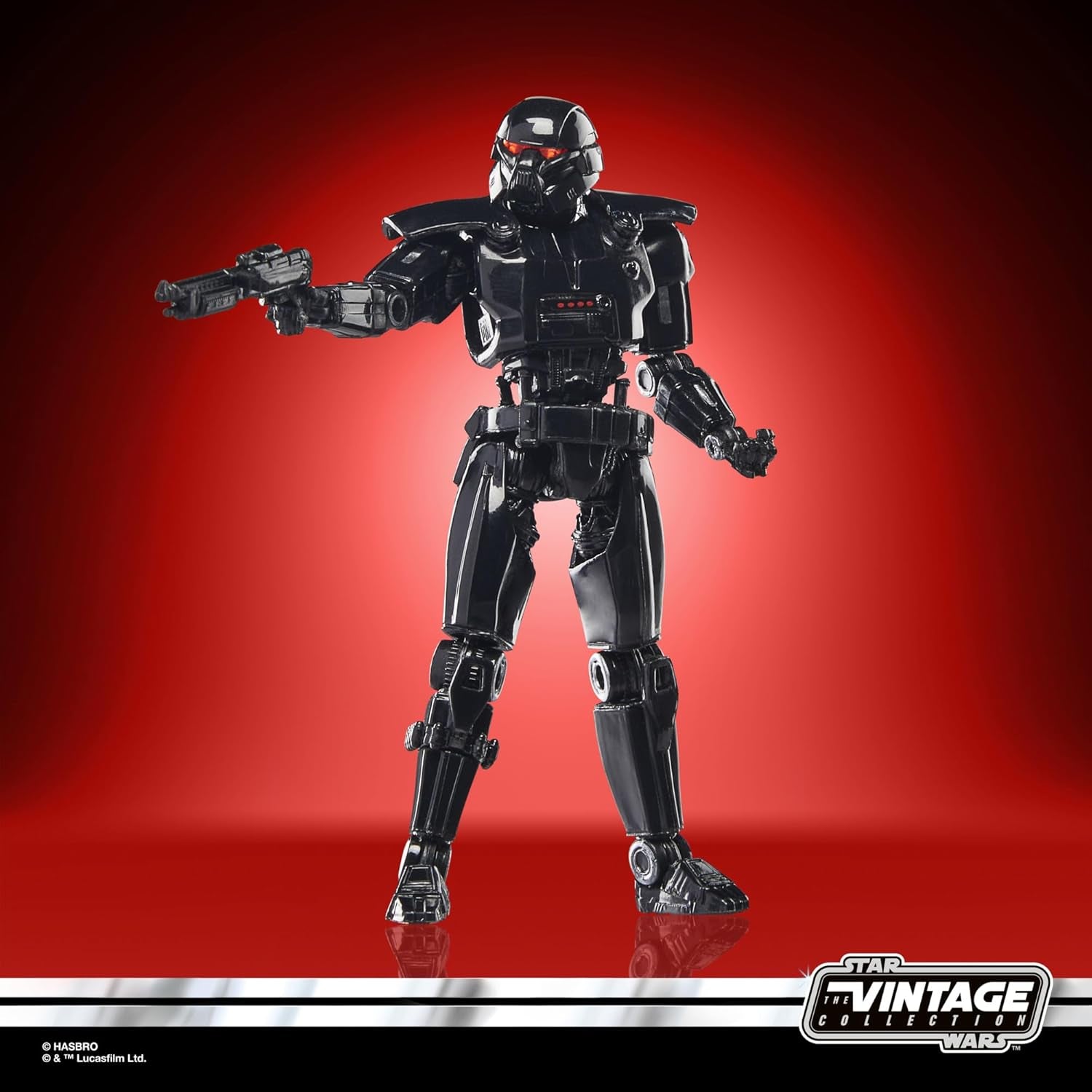 Star Wars Vintage Collection Dark Trooper Actionfigur zum Sammeln von The Mandalorian (Maßstab 9,5 cm) Actionfiguren Naty Shop