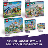 LEGO Friends Olly und Paisley Familienhaus, Puppenhaus mit Figuren und Zubehör, zweistöckiges Haus und Baumhaus-Set, kreatives Geschenk für Mädchen und Jungen ab 7 Jahren. 42620 Bausets. Besuchen Sie den LEGO-Store