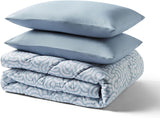 Night Lark Coverless Duvet Super King 6 Tog Spring Summer – Abstrakte Wellen. Superweiche, bequeme und leichte Decke. Maschinenwaschbares und schnell trocknendes All-in-One-Wendekissenbezugset mit Steppdecken und Bettdecken von Naty Shop