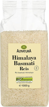 Bio-weißer Basmatireis aus dem Himalaya, 1 kg
