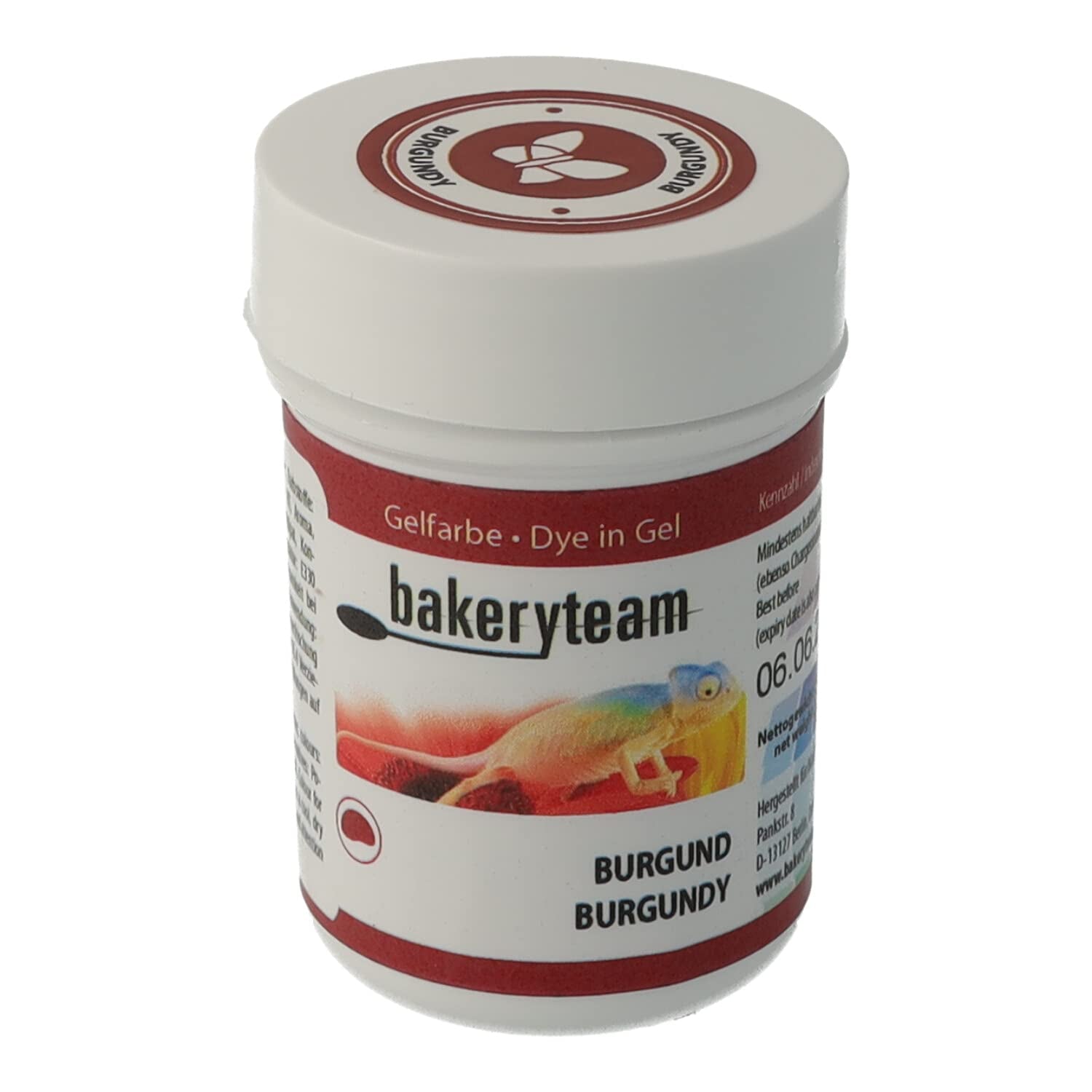 Bakeryteam Lebensmittelfarbgel zum Zuckerguss, hellgelb, 35 g