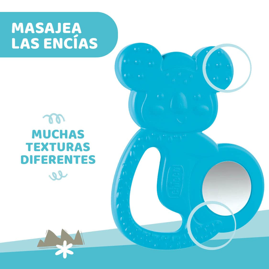 Chicco Fresh Power 3D Koala Beißspielzeug, 4M+