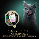 SHEBA Nassfutter für Katzen, Nature's Collection in Lachssauce, 2 x 11 x 85 g