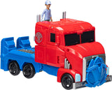 Transformers Earthspark Spin Changer Optimus Prime Figur (20 cm) mit Robby Malto Figur (5 cm) von 6 Action Figures Naty Shop