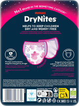 Huggies DryNites Nachtwindeln gegen Bettnässen für Mädchen von 13 bis ca. 17 Jahren (48–60 kg), 27 Stück (3 x 9), Monatspackung mit Höschenwindeln
